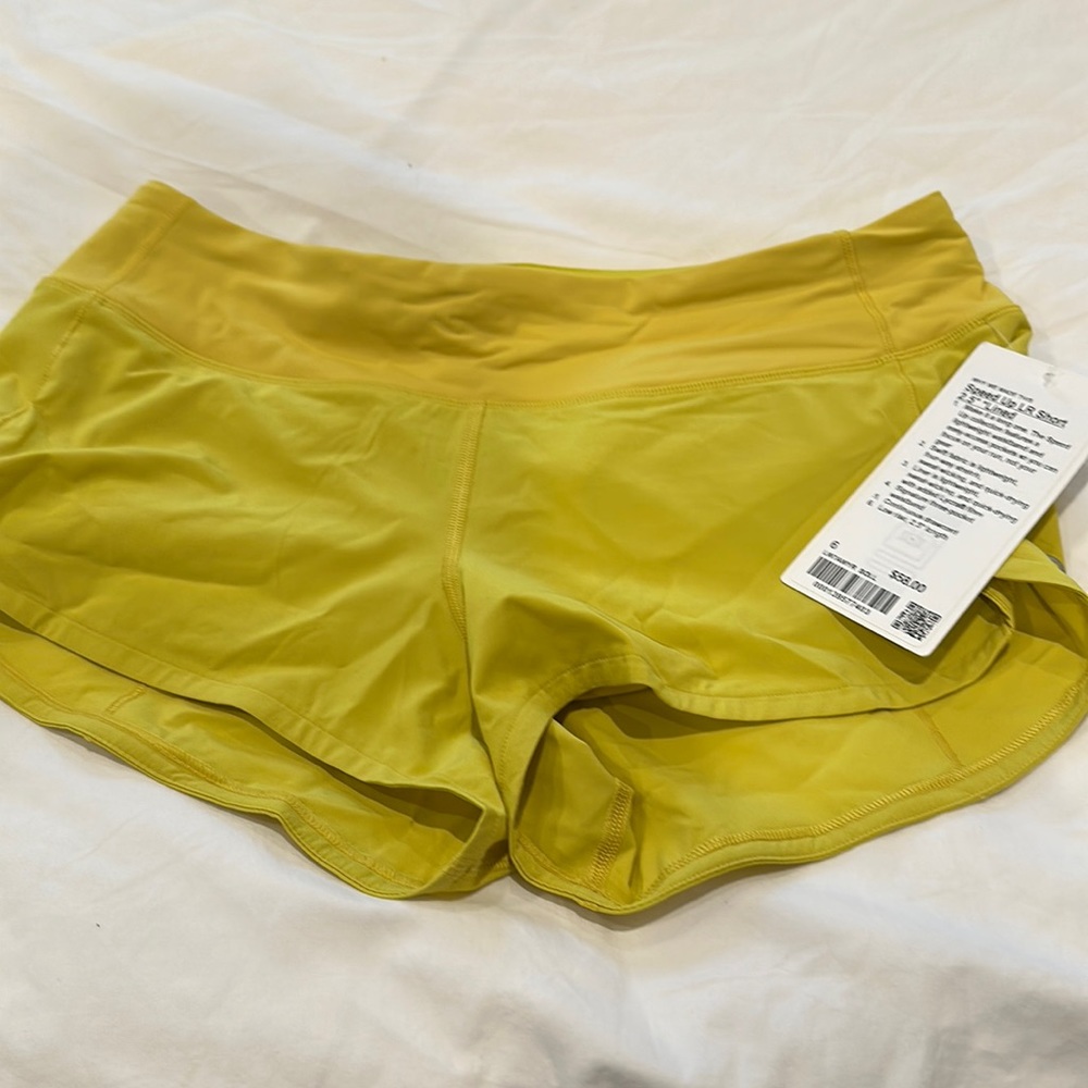 NWT  lululemon speed up short